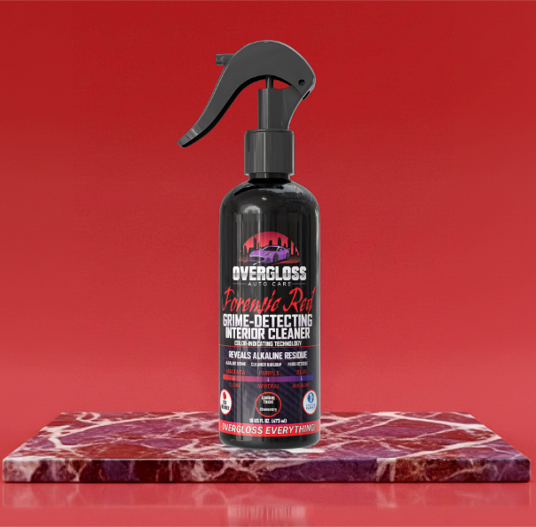 Forensic Red Grime-Detecting Interior Cleaner