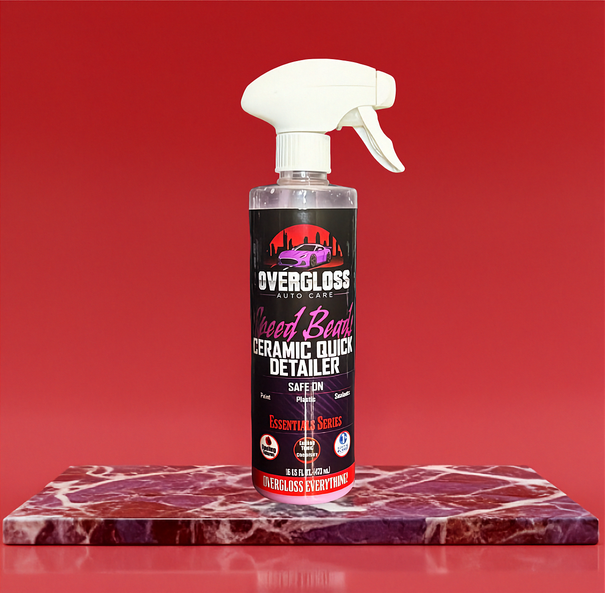 OverGloss Speed Beads Ceramic Quick Detailer