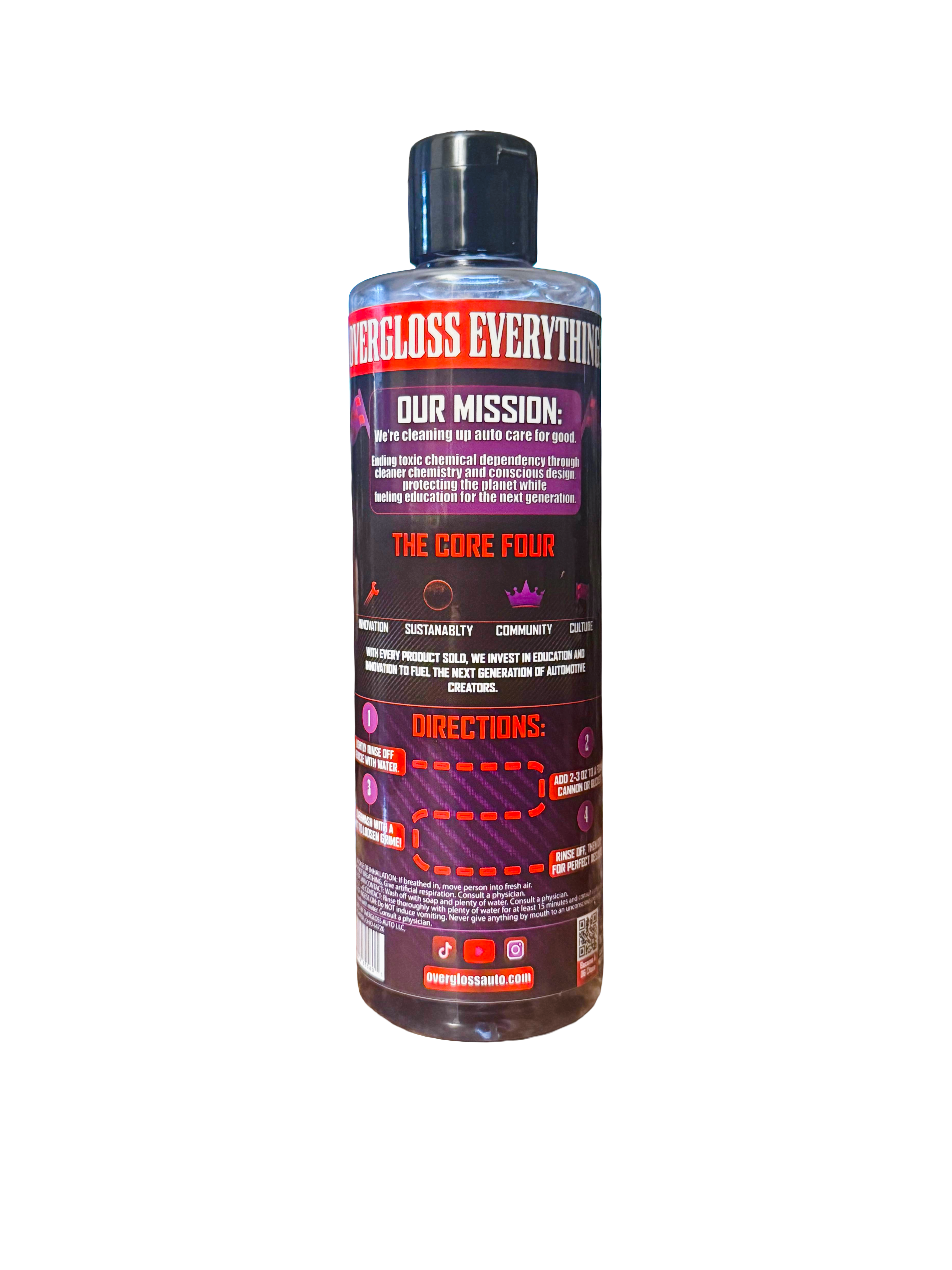 OverGloss OverWashed Gentle Foam Car Soap